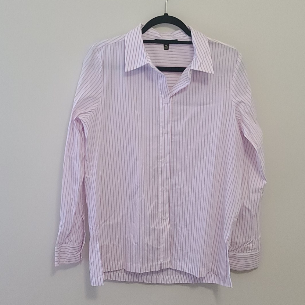 Striped Button Down Shirt